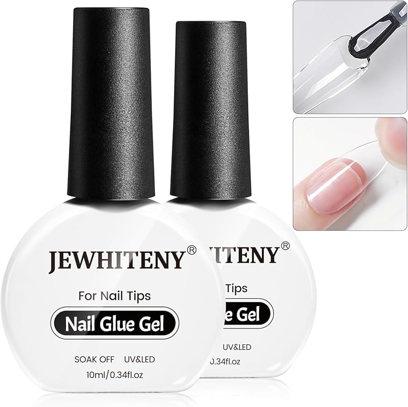 JEWHITENY False Nails Clear Lasting